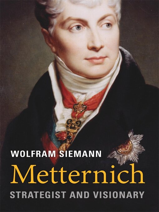 Cover image for Metternich
